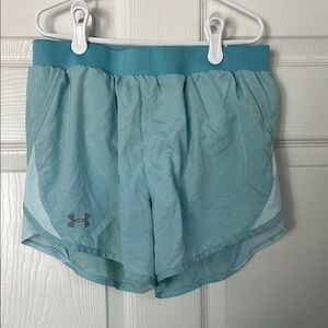 Under Armour Lined Blue Lightweight Breathable Running Shorts